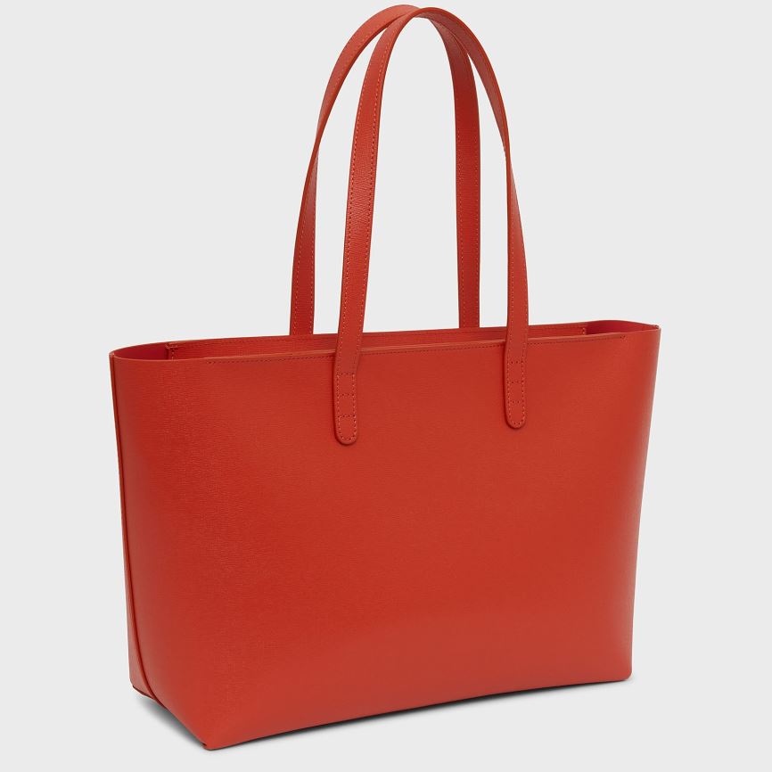 Women's Mansur Gavriel Small Zip Tote Bags Red | AU 7902MC